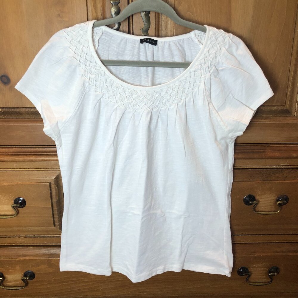 Talbots White Blouse